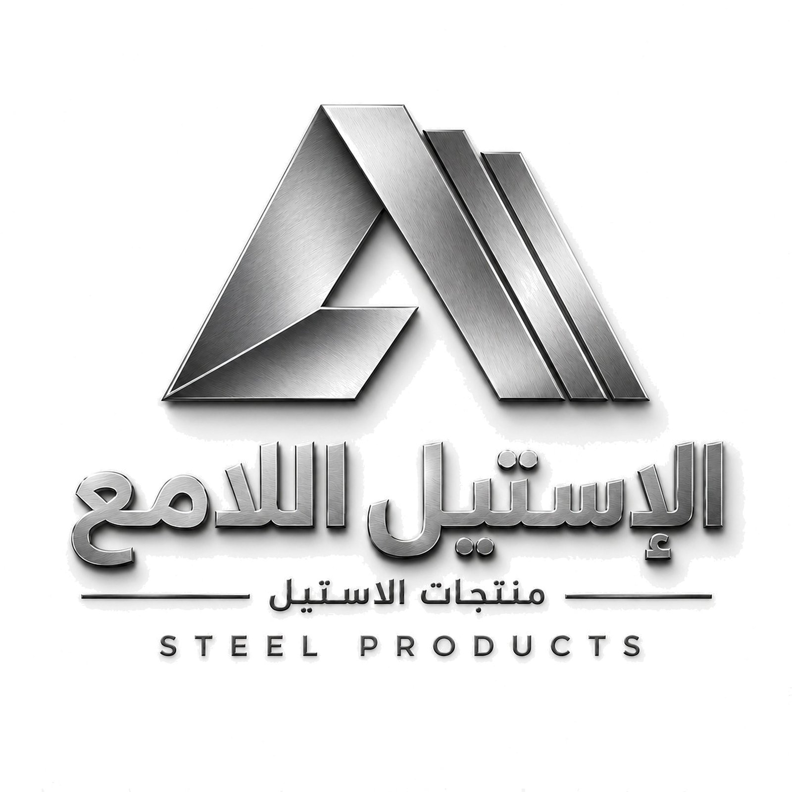 شعار الاستيل اللامع